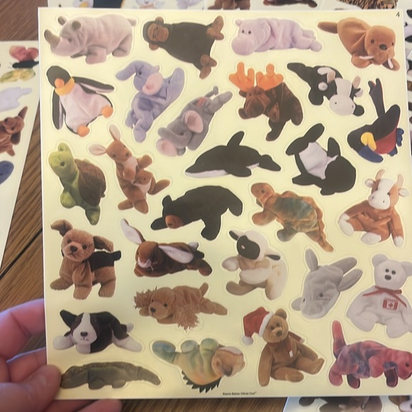 Official Ty beanie babies stickers - Picture 6 of 9